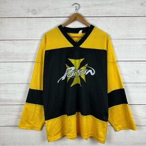 Vintage 2002 Poison Band Hockey Jersey XL